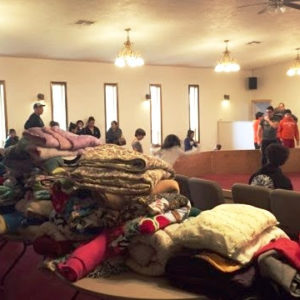 Have an extra blanket? We can use it to reach our neighbors!